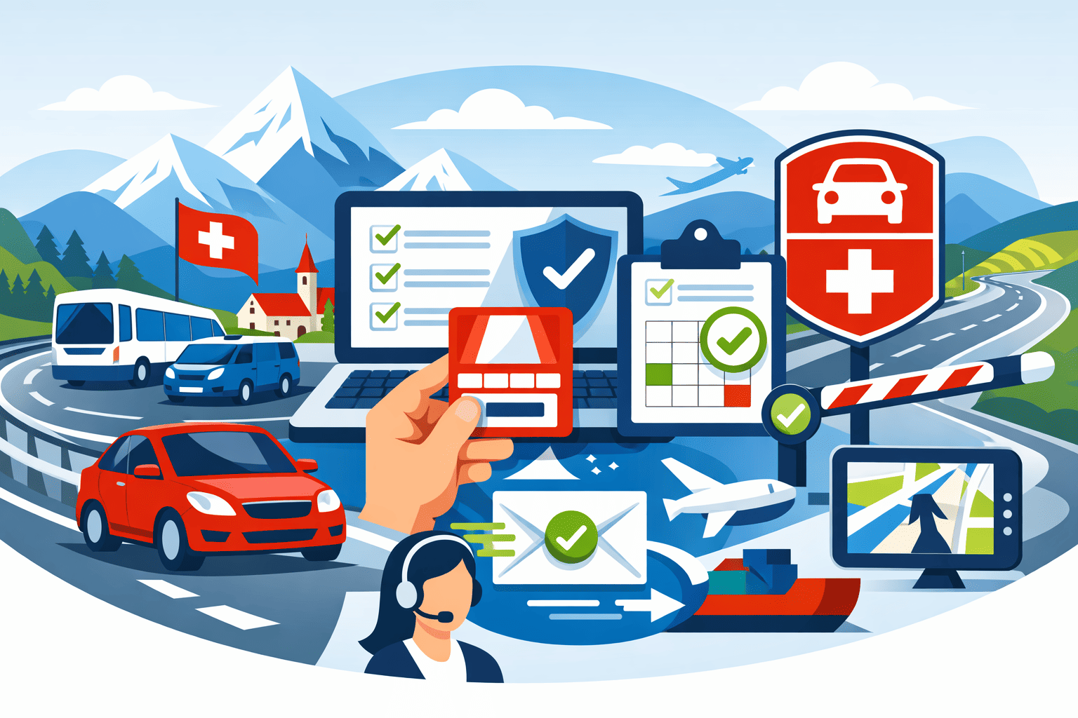 Secure Your Swiss Vignette: Smooth Journeys Start Here